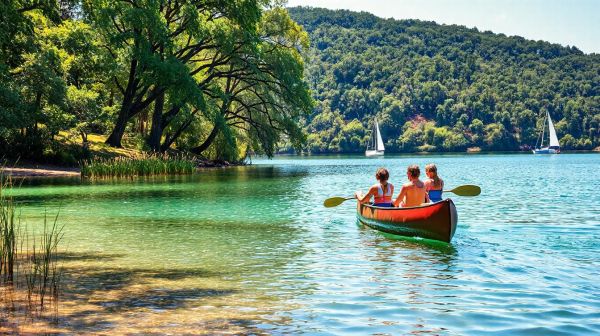 Découvrez les meilleures excursions en canoë en famille sur l'Isle